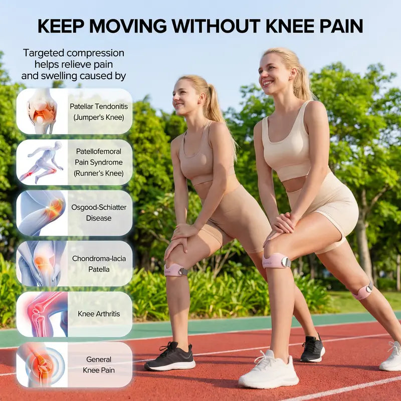 ZENROUS 2-Pack Patellar Tendon Knee Strap
