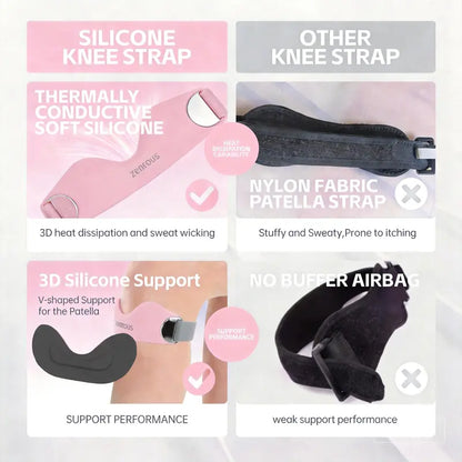 ZENROUS 2-Pack Patellar Tendon Knee Strap